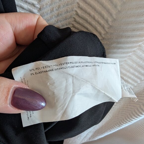 Joseph Ribkoff Long Sleeve Black Sequin Dress Size 10 Cocktail Wedding Guest - Picture 14 of 16